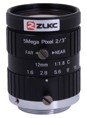 视觉相机缺陷检测工业镜头16mm