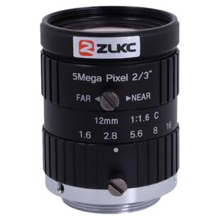 500万2/3英寸工业镜头C接口5mm 8mm12mm16mm75mm手动光圈定焦镜头