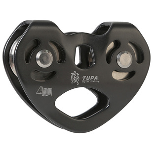 【微瑕疵】高性价比滑轮索道溜索重物提拉滑轮起重器高空横渡滑轮