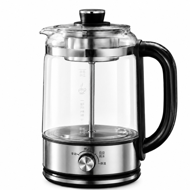 2026新款全自动煮茶器家用蒸汽玻璃一体养生壶茶壶泡茶壶煮茶壶