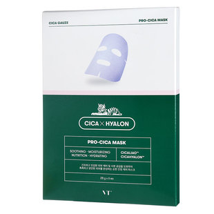 韩国VT老虎面膜二代CICA积雪草补水保湿净痘淡化痘印舒缓修复男女