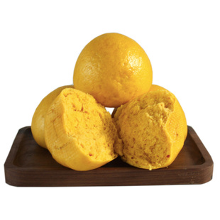 南瓜无水馒头8个包邮 山东手工粗粮黑燕全麦馒头杂粮窝窝头不加糖