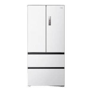 美的M60系列520L超薄零嵌入冰箱法式多门双开家用风冷无双大容量