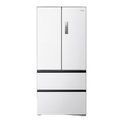 美的M60系列520L超薄零嵌入冰箱法式多门双开家用风冷无双大容量
