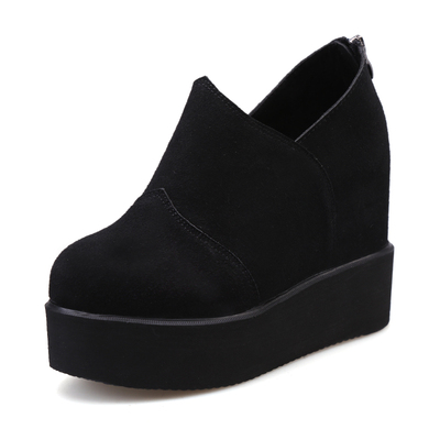 松糕鞋女秋季厚底百搭韩版春季