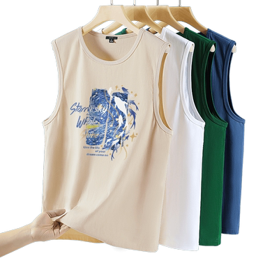 真维斯维斯男生背心纯棉潮流