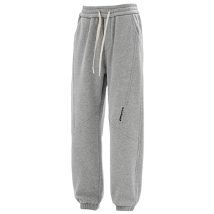 冬季加长裤子男120cm宽松束脚加绒卫裤 青少年190高个子运动裤110