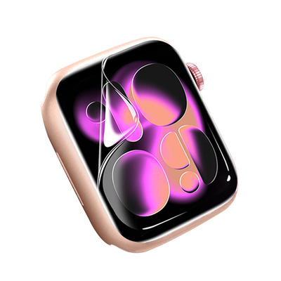 适用iwatch保护膜S11苹果S12手表膜applewatchS10新款SE3钢化膜series9手表S8水凝s7/6官方se屏幕配件5软贴膜