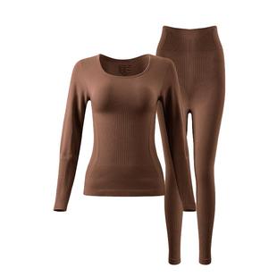 古今正品含羊绒美体修形裸感亲肤山茶花香保暖内衣秋衣套装女冬季