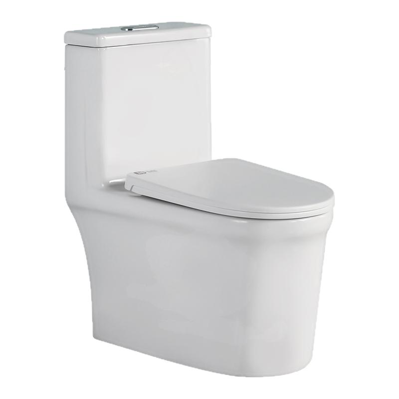 蒙娜丽莎普通马桶陶瓷坐便器抽水喷射虹吸式节水卫生间小户型Z005