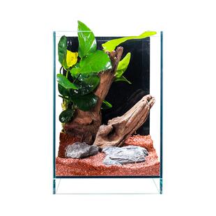 适配小米智能鱼缸二代造景全套沉木南美风生态全套餐专用青龙石头