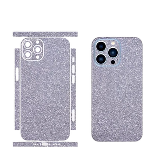 适用苹果17promax闪粉后屏膜iphone16手机镜头边框14全包磨砂背膜15pro+背膜贴纸12改色16e手机贴膜13pm彩膜