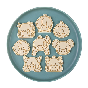 王者荣耀卡通饼干模具游戏周边公孙离妲己王昭君貂蝉烘焙印花工具