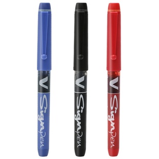 日本PILOT百乐签字笔1.0mm草图笔大容量商务学生V-sign Pen水笔草图设计速写