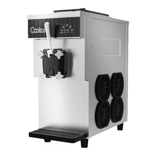 东贝冰淇淋机CF7126商用全自动软质冰激凌机台式奶浆款甜筒雪糕机