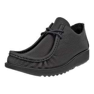 ECCO爱步时尚袋鼠鞋 男女同款真皮轻便一脚蹬休闲皮鞋 JOKE552504