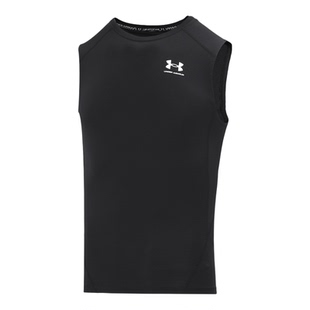 安德玛 UA HeatGear系列男子篮球运动健身速干紧身背心 1361522