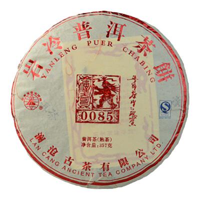 澜沧古茶2012年0085景迈古树熟茶