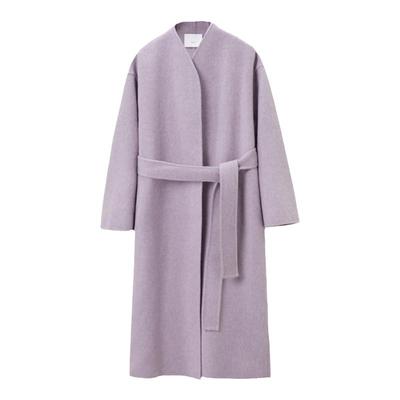 OVV羊毛羊毛长款秋冬大衣