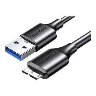 绿联移动硬盘数据线外接u盘usb3.0连接电脑延长带供电适用三星note3充电西部wd东芝希捷seagate硬盘盒toshiba