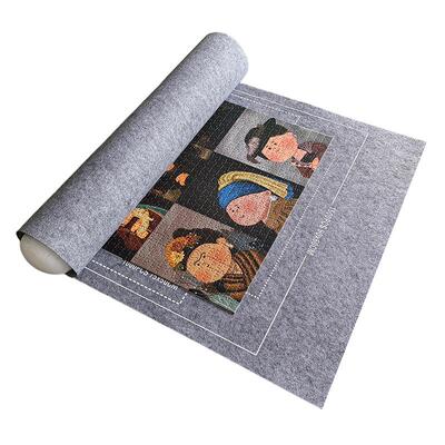 Comitok拼图毯毛毡收纳毯拼图板