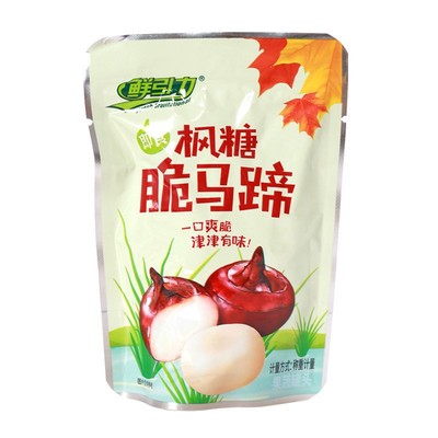 鲜引力枫糖脆马蹄即食脆干整箱