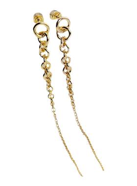 mk新款环环耳钉项链耳线