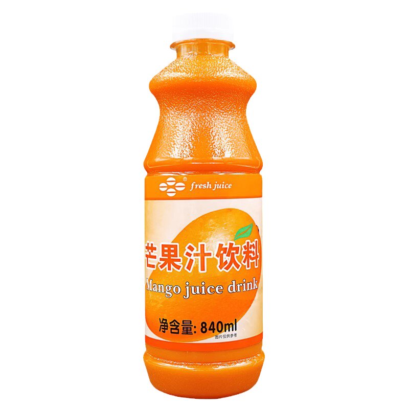 芒果浓缩汁浓浆鲜活840ml