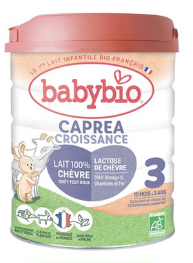 法国Babybio伴宝乐有机羊奶3段