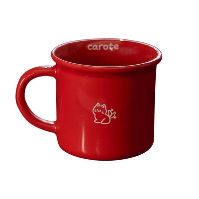 卡罗特红色马克杯情侣礼物优选