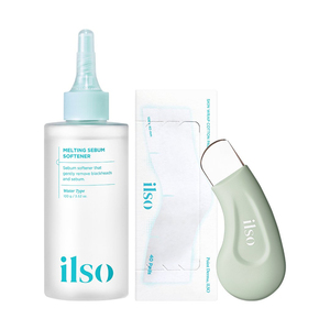 韩国ilso鼻贴去黑头导出液去粉刺闭口控油清洁毛孔套组新版100ml