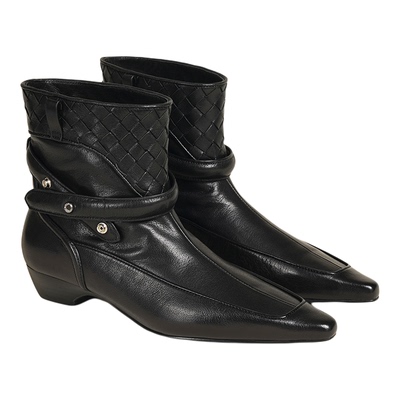 ORINOUS 【v字合形编织脚踝靴】 YOUNGC买手店