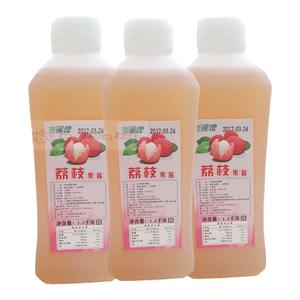 产地冷冻荔枝果酱荔枝原浆奶茶饮品原料荔枝果汁1.2kg 包邮