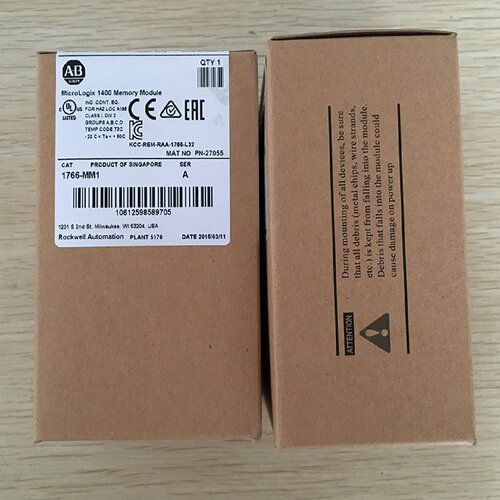 议价企业店铺 1762-MM1RTC AB Micrologix1200 存储模块 1762MM1R