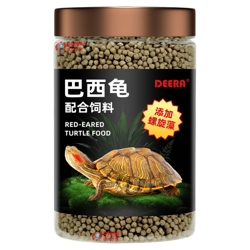 龟粮巴西龟乌龟饲料巴西红耳龟专用龟饲料彩龟小幼龟通用龟食龟料