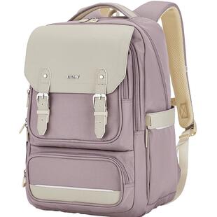 卡拉羊初中生书包女大学生轻便大容量高中生新减负超轻男双肩背包