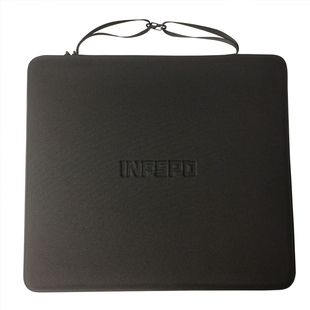 鼠标垫外设收纳硬包INFSPD防撞缓冲大容量鼠标键盘包490×420MM