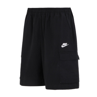 nike耐克夏季男子CLUB CARGO运动梭织休闲工装短裤男裤FB1247-386