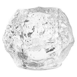 KOSTA BODA进口水晶玻璃 Snowball北欧轻奢客厅装饰浪漫烛台摆件