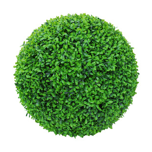 仿真植物草球形米兰球绿植装饰吊顶塑料假花商场开业橱窗美陈吊顶