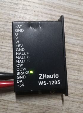 询价-ZHauto驱动器WS-1205，，成色如图，通电显