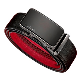 【本命年】皮尔卡丹正品皮带男款真皮红腰带2026马年男士新年礼物