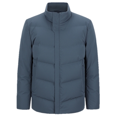 雅戈尔商务休闲立领羽绒服