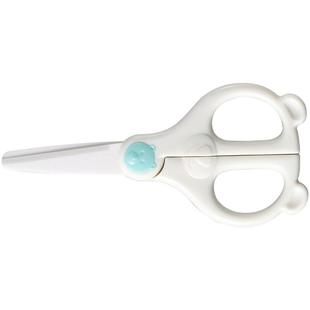 卡罗特辅食剪刀婴儿陶瓷宝宝食物剪刀可剪肉便携儿童工具刀具专用