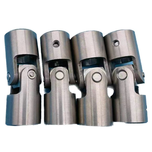 厂家优质304不锈钢万向节十字万向接头联轴器单节精密联轴节