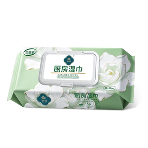 润荷加大加厚厨房湿巾*90抽