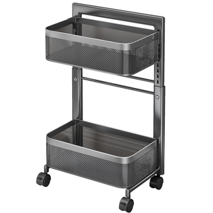 书包置物架可移动带轮小推车桌边放包儿童落地书本大号收纳书包架