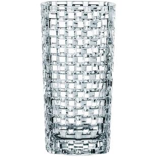 德国NACHTMANN进口水晶花瓶客厅家用富贵竹透明玻璃水养插花瓶