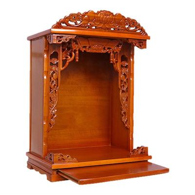 实木供奉桌中式财神爷壁挂式小型