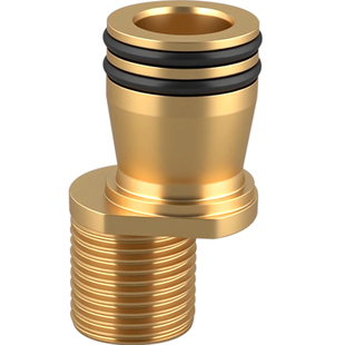 黄铜置物架淋浴花洒曲脚万向调节贴墙曲角加长带止回接头配件拐脚